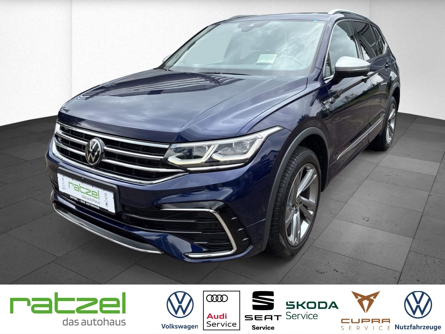 Fahrzeugabbildung Volkswagen Tiguan Allspace 4Motion R-Line 2.0 TDI DSG HUD P