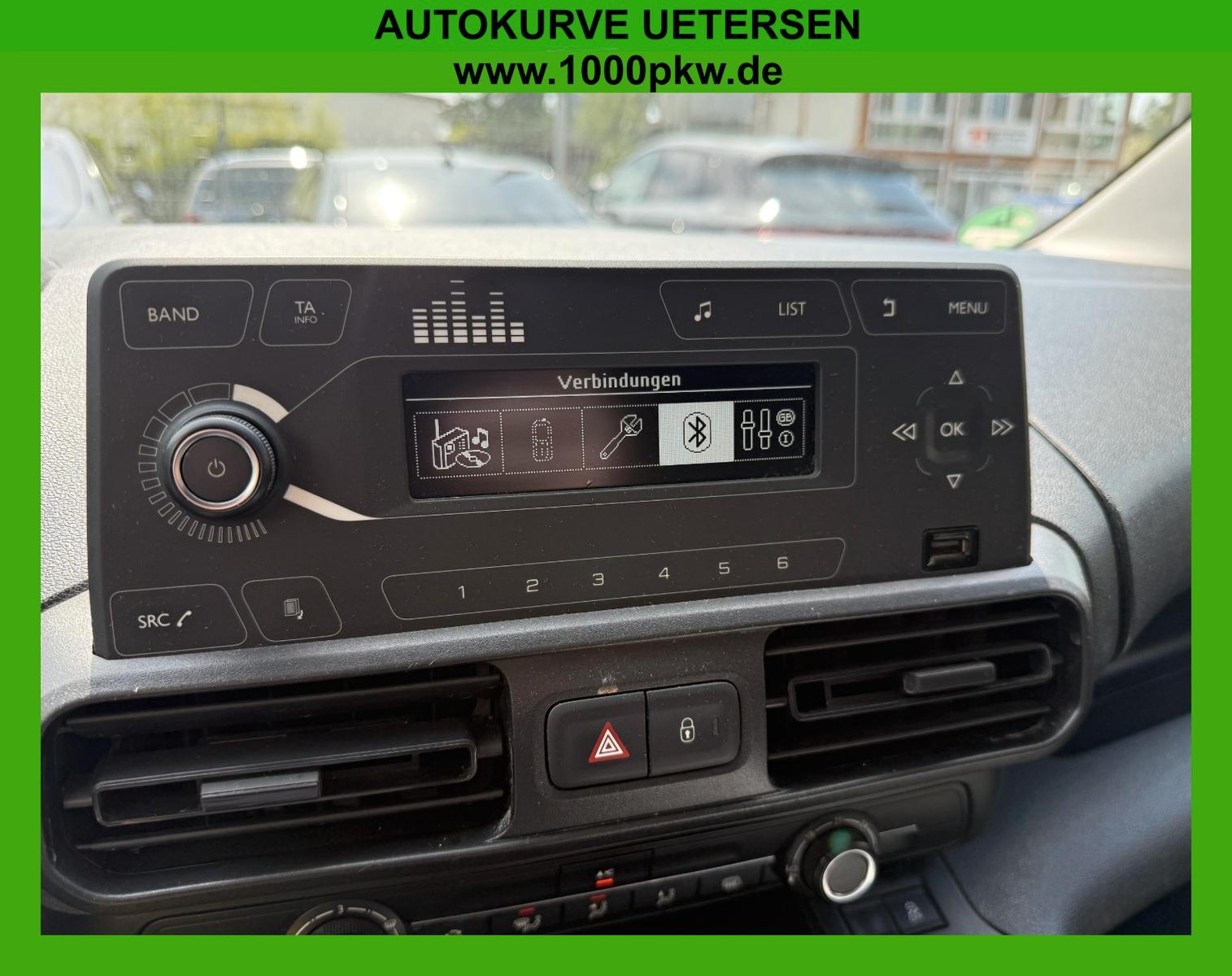 Peugeot Partner 1.2 Kasten Klima 3. Sitzer PDC Tempo BT