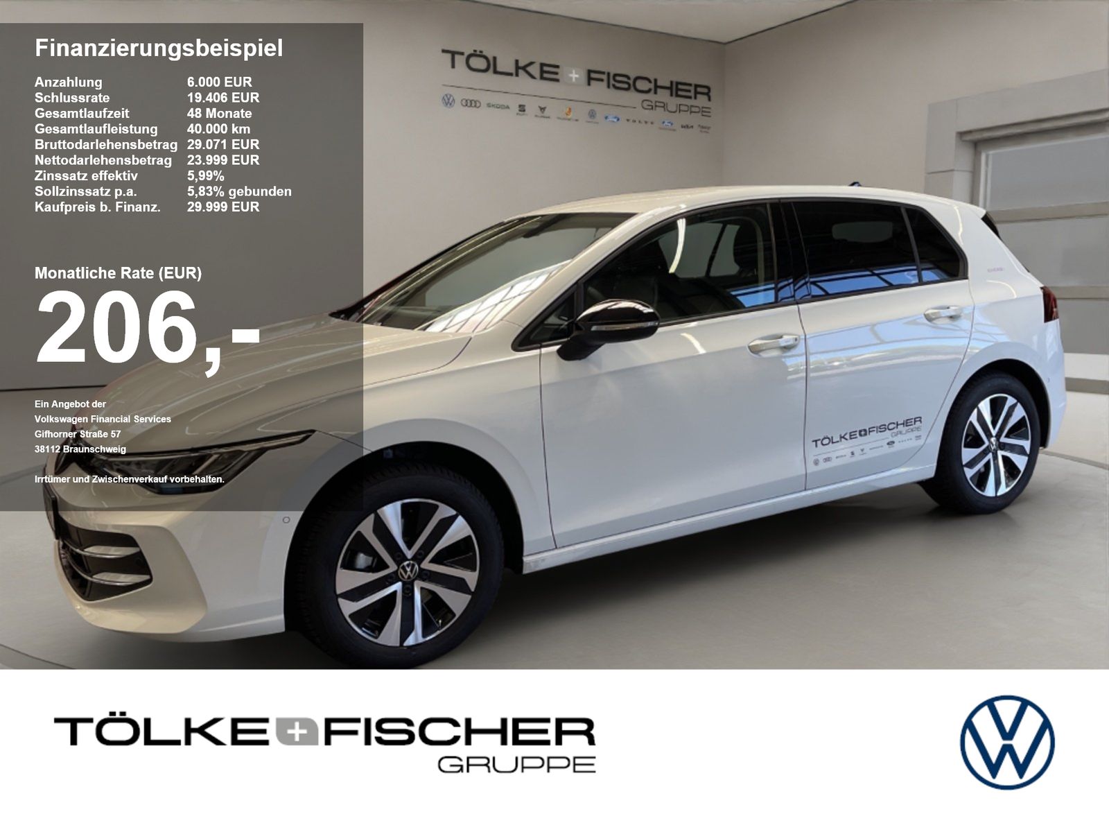 Volkswagen Golf VIII 1.5 eTSI 85 kW Energy ACC AUT Kam. LED foto 1