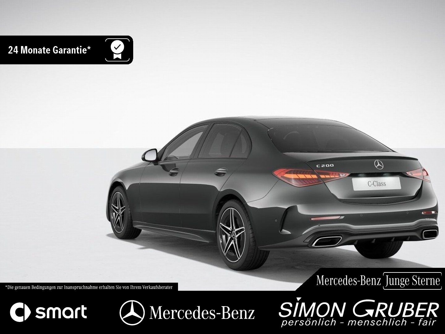 Fahrzeugabbildung Mercedes-Benz C 200 AMG Night Pano Burm DigiLight Memo 360