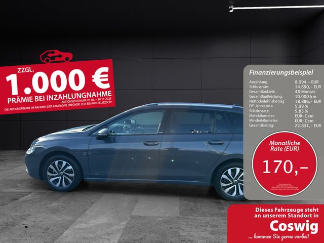 Volkswagen Golf VIII Variant eTSI Active DSG LED ACC SH Nav