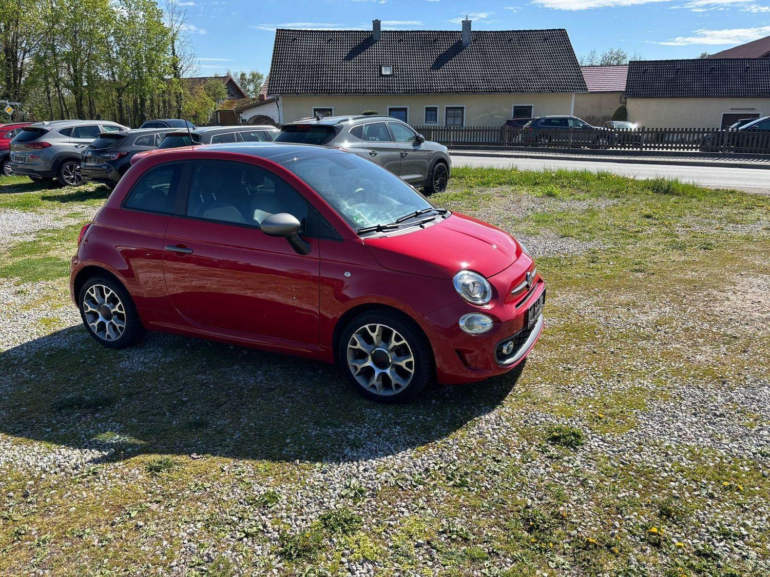 Fiat 500 SportMild-Hybrid | Panorama | Teilleder |Kli