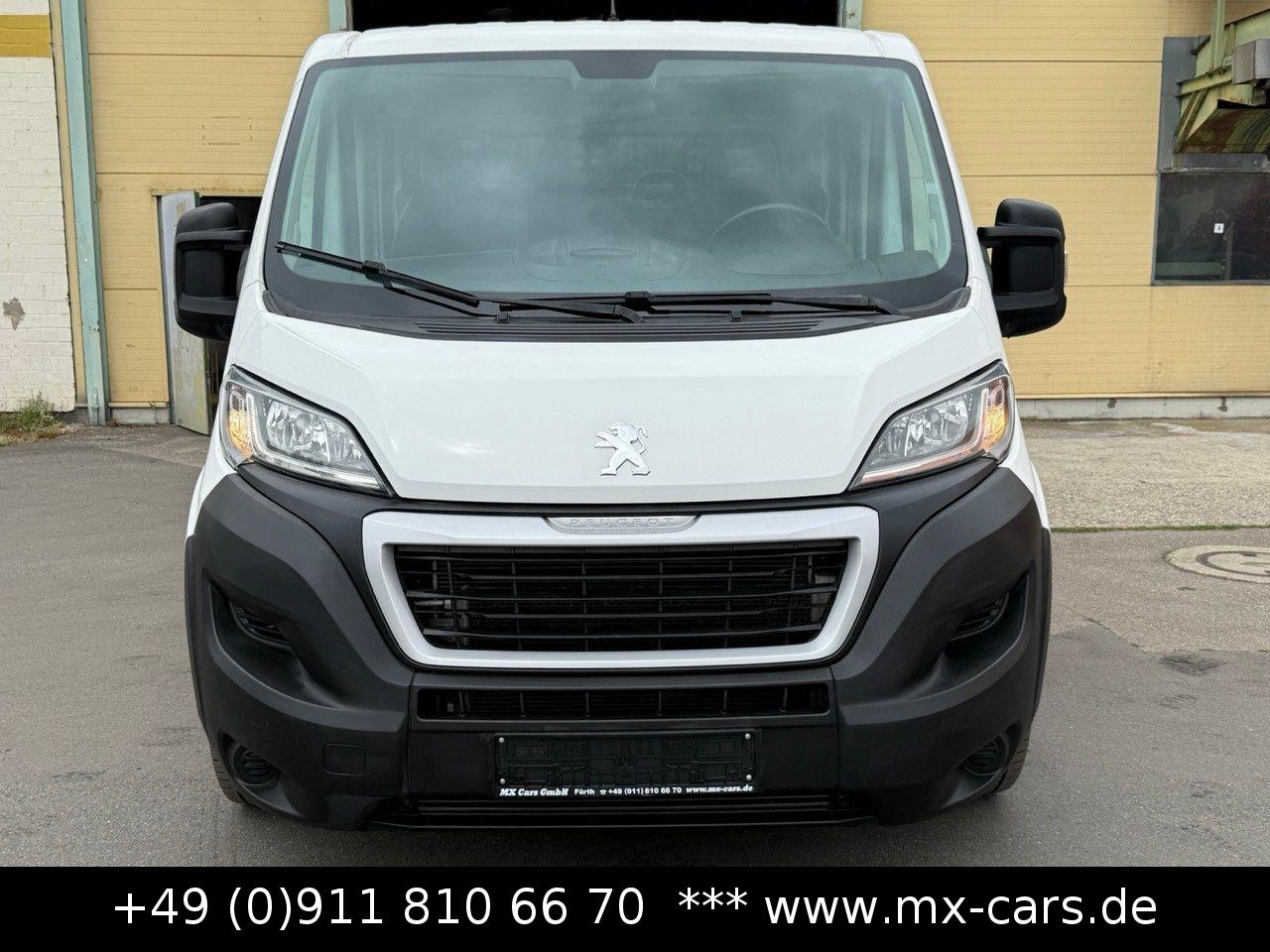Peugeot Boxer Doka Pritsche LR Klima 7 Sitze 3,5 t