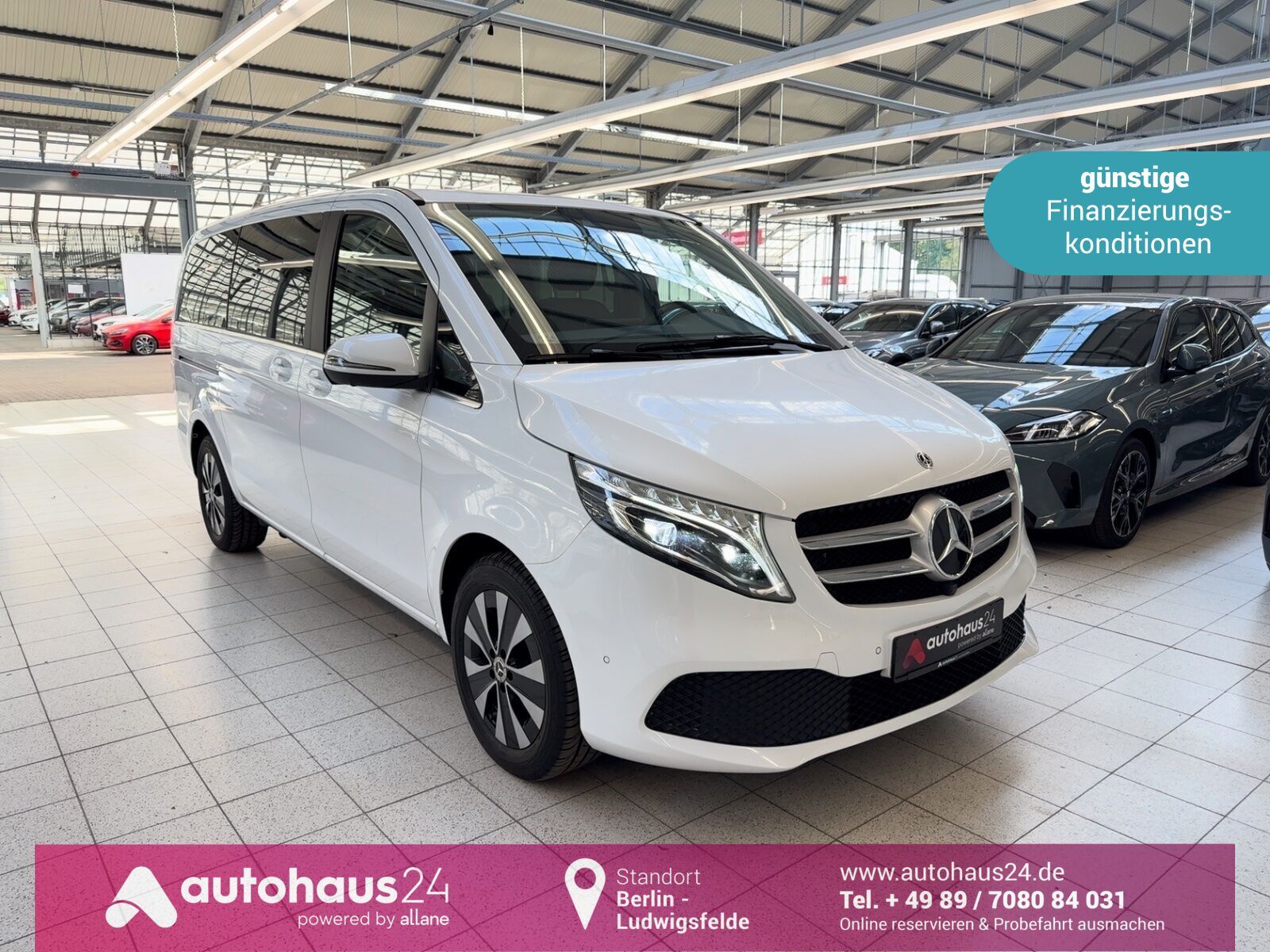 Mercedes-Benz V 220 d Avantgarde lang 360° LED Burmester
