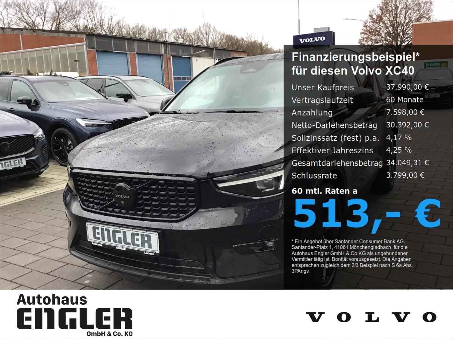 Volvo XC40 B4 (Benzin) Ultra Black Edition 360° Cam