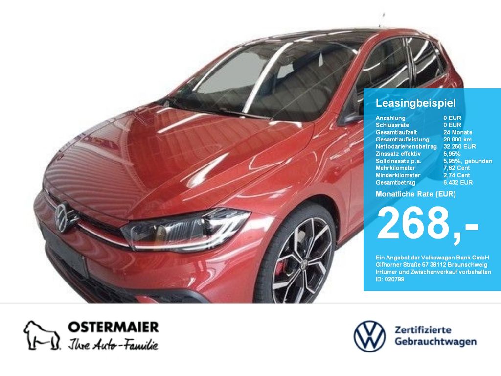 Polo GTI BLACK 207PS DSG NP.46T.NAVIPRO.PANO.KAM