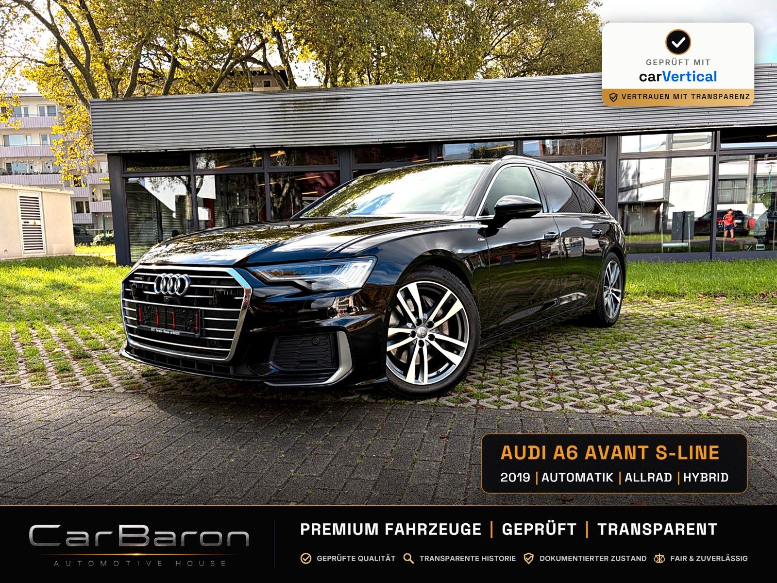 Audi A6 Avant 50TDI S-line/Quattro/Matrix/360°/Pano