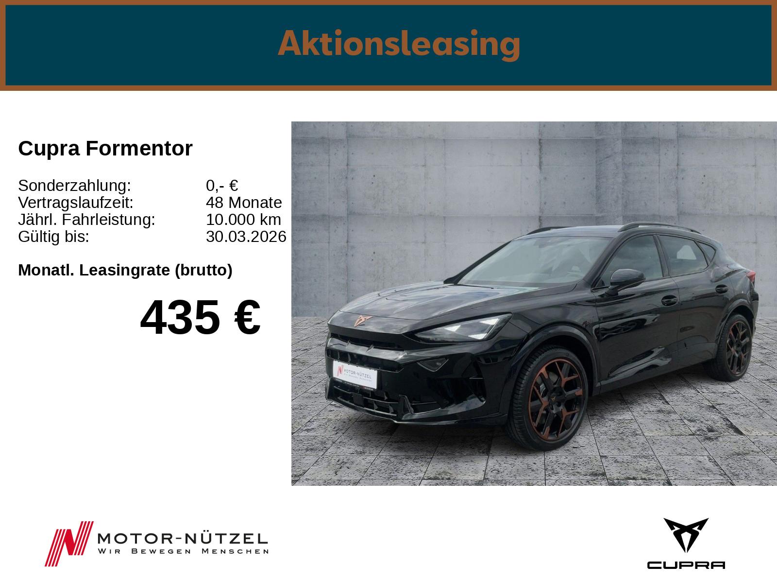 Cupra Formentor VZ 265PS/ AHK/ Sennheiser/ MATRIX/ SHZ