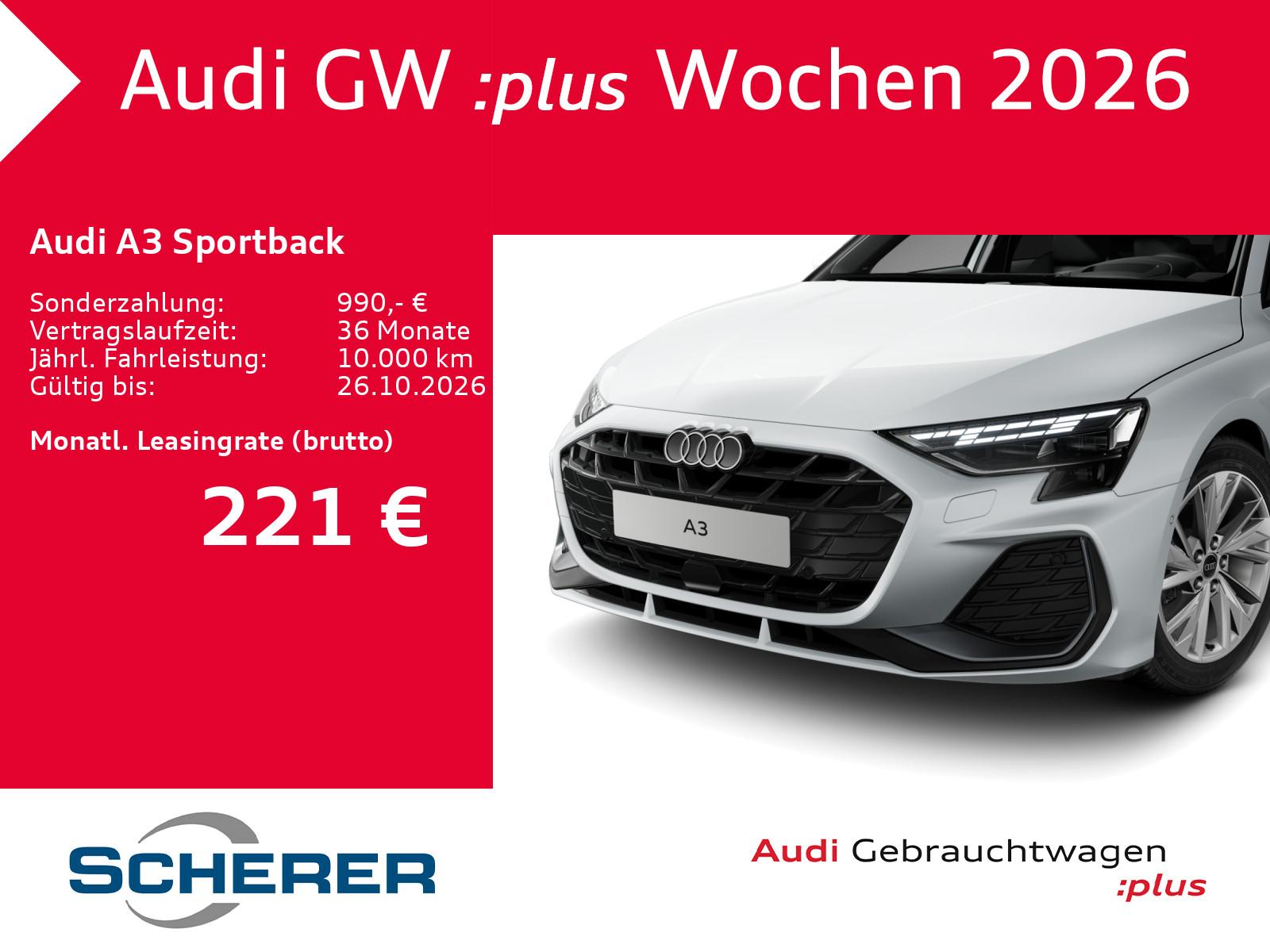 Audi A3 Sportback TFSI S line S tronic SONOS HUD KAME, миниатюра 8