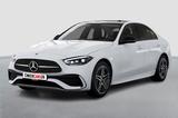 Mercedes-Benz C 300de AMG Line PANO 360° KAMERA SOUND - Hybrid (Diesel/Elektro): Alcantara, Panorama-Dach, Limousine