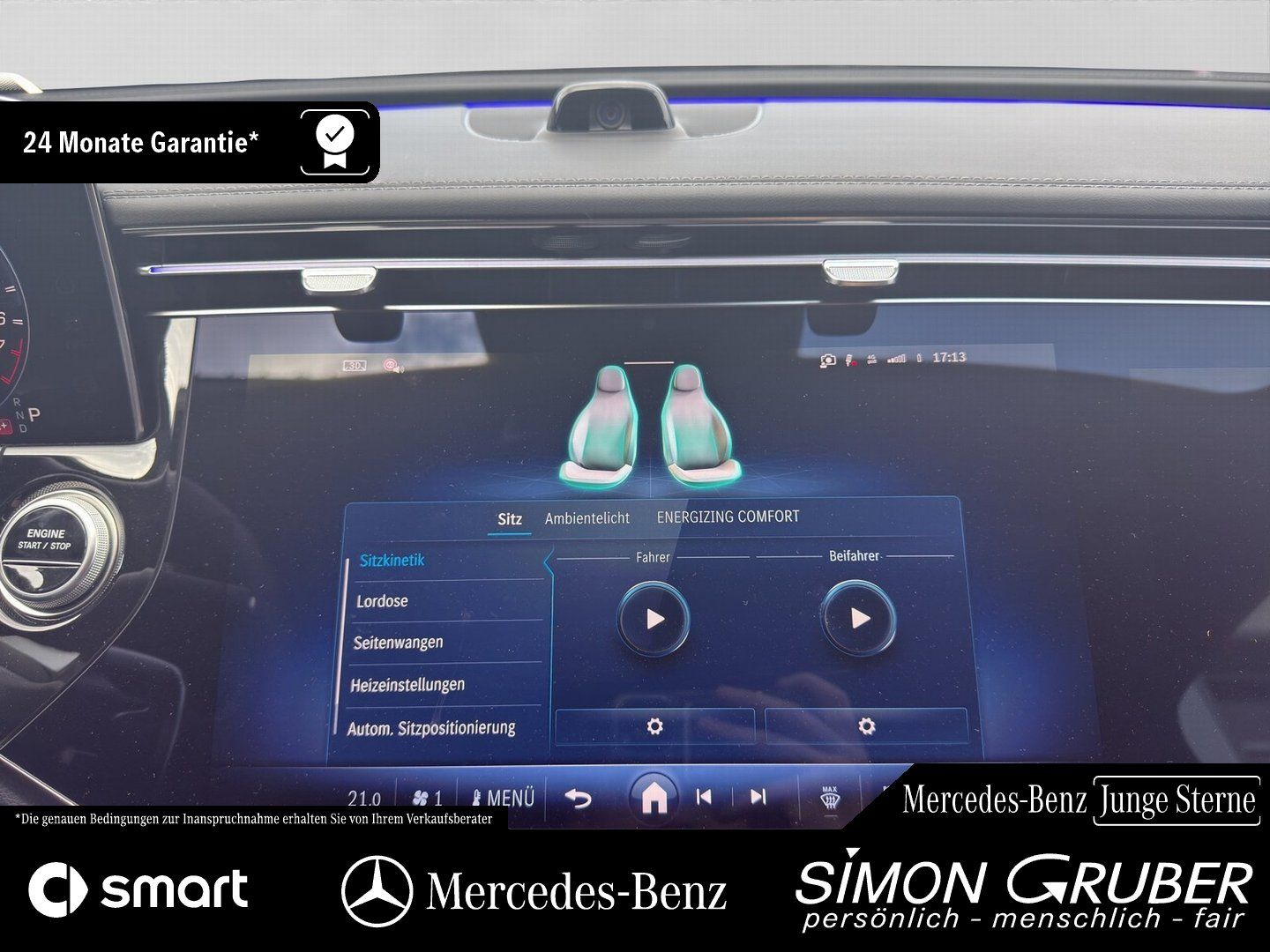 Fahrzeugabbildung Mercedes-Benz E 53 Hybrid 4M+ Perfo Sitz Dynamic+Carbon Nappa
