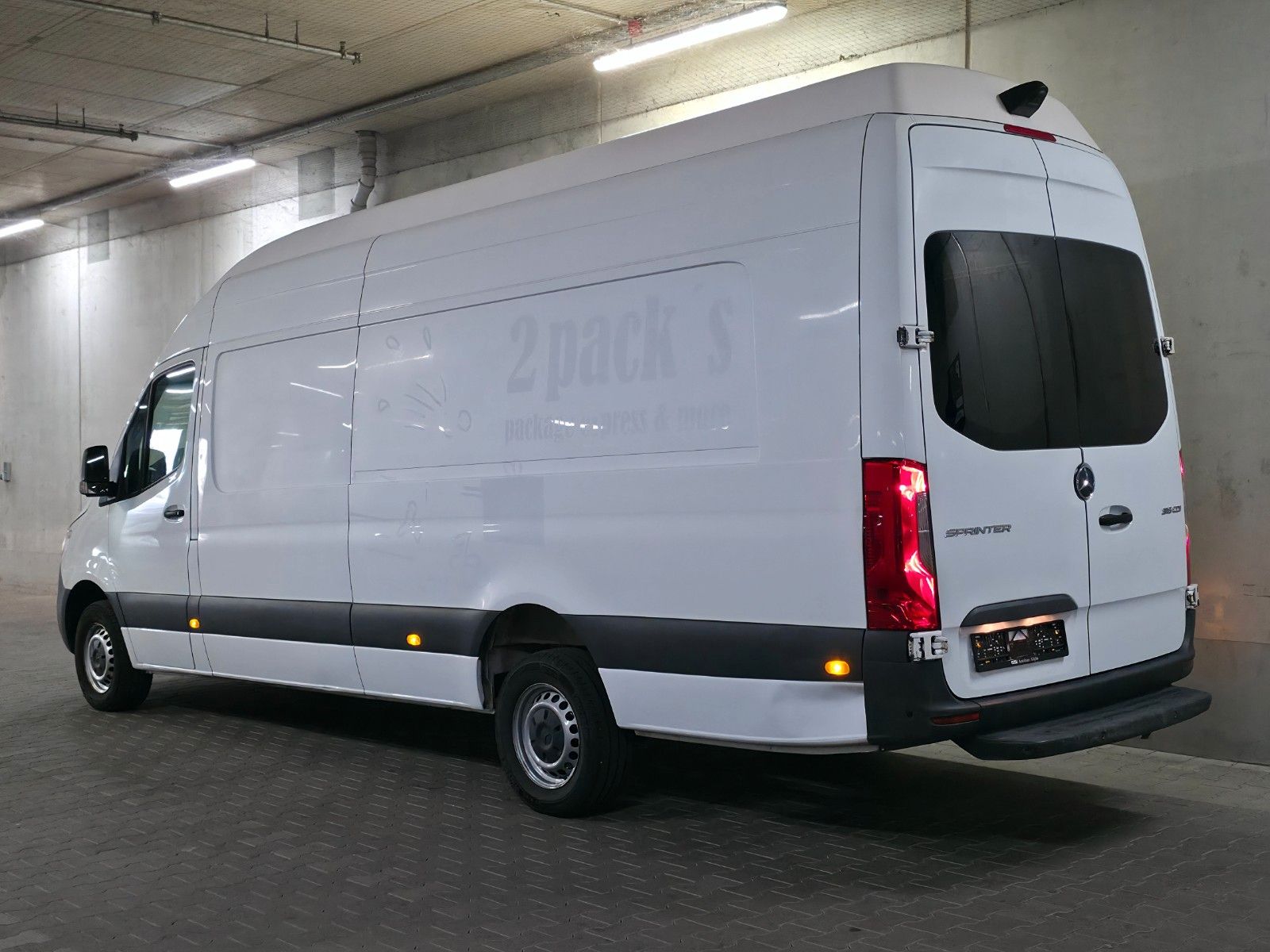 Mercedes-Benz Sprinter 316 L4H3 Maxi Superhochdach 360° Kamera imagem 3