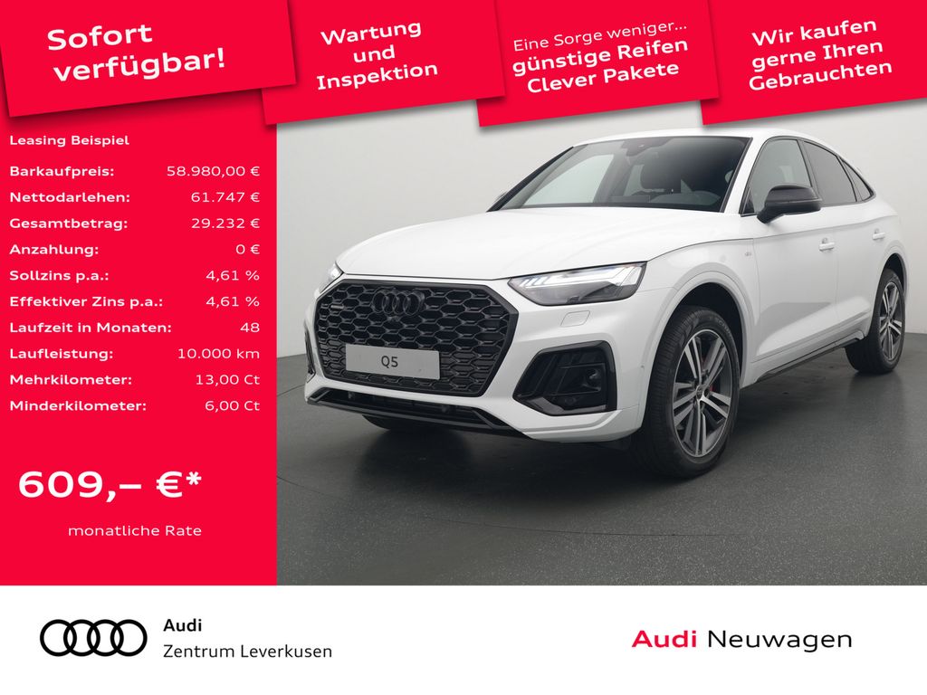 Audi Q5 Sportback TFSI S line ACC AHK PANO MATRIX KAM
