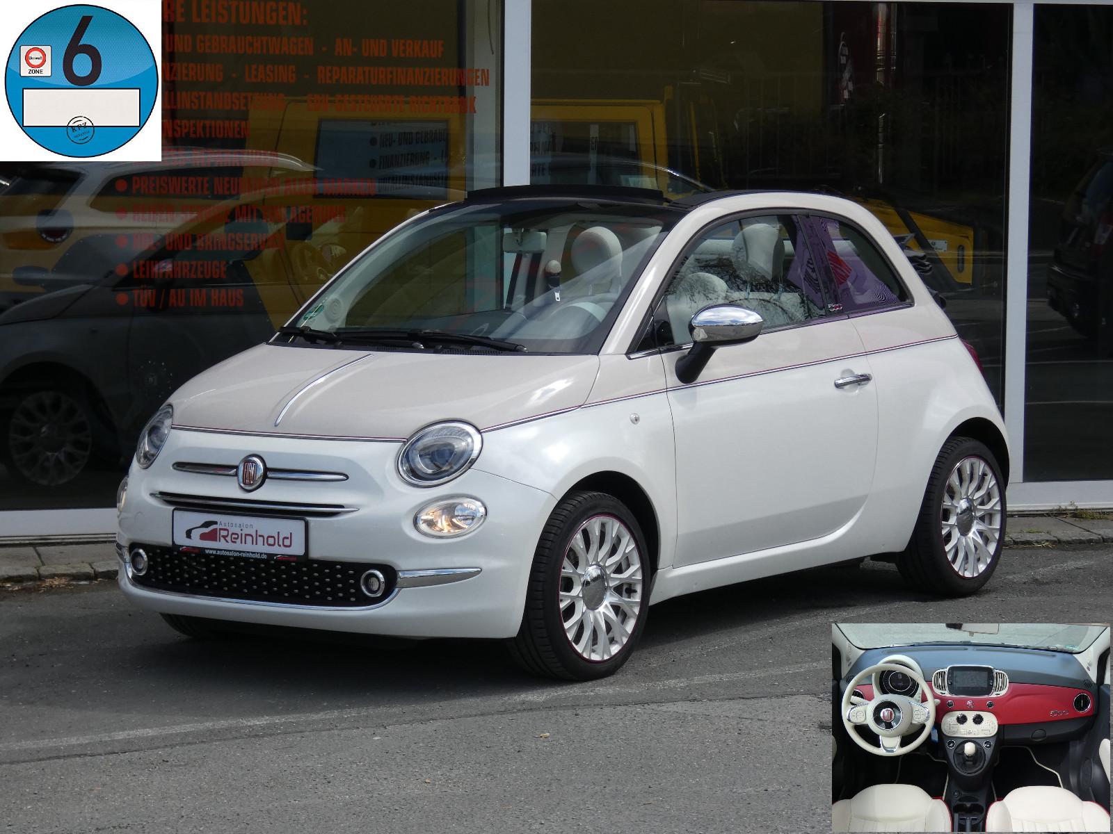 Fiat 500C Cabrio 60th Anniversary Edition NAVI LEDER
