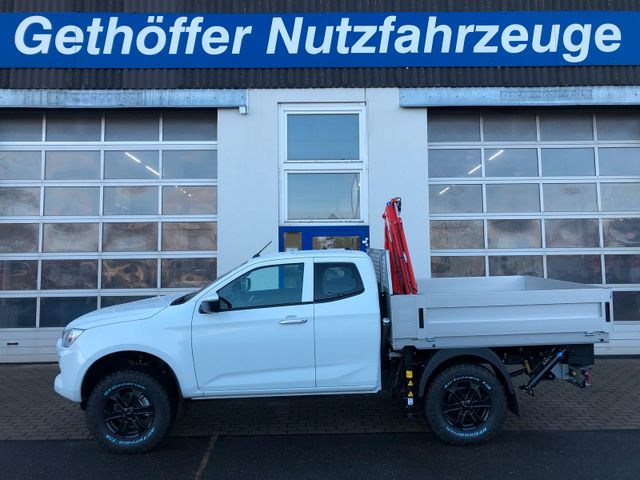 Isuzu D-Max Space Cab LS AT+Pritsche Kran+ SOFORT+