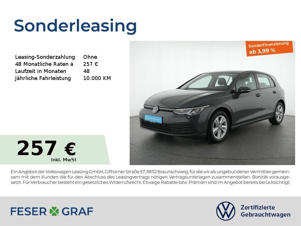 Volkswagen Golf 8 Life 2.0 TDI DSG Navi Kamera LED SiHz