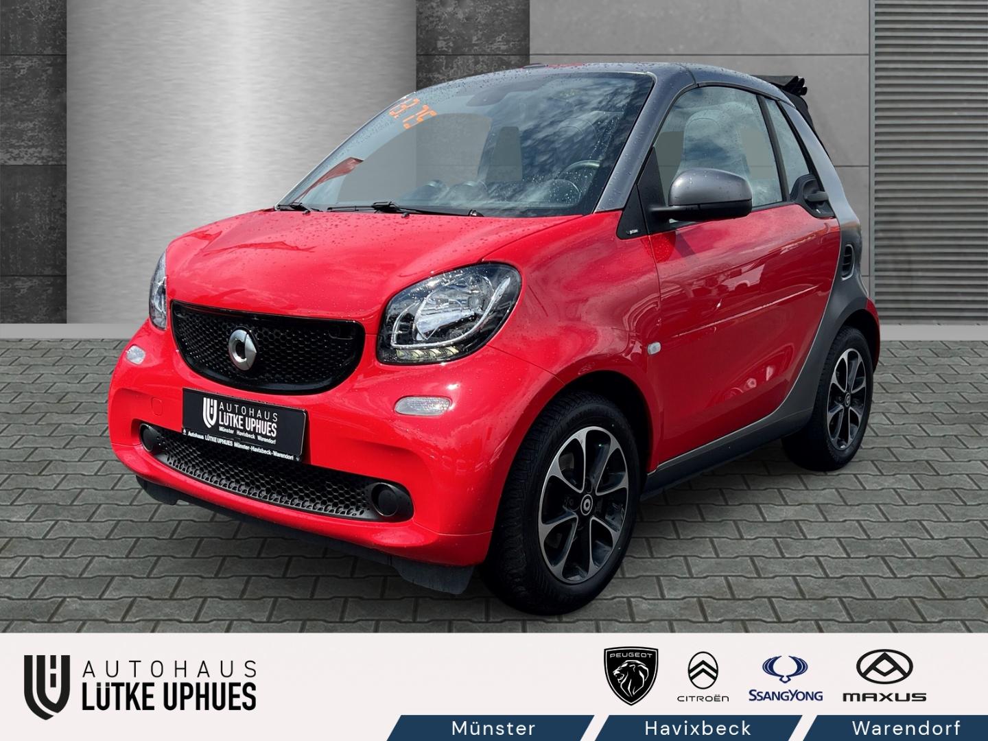 Smart fortwo Turbo CABRIO Leder Klimaautom SHZ Temp