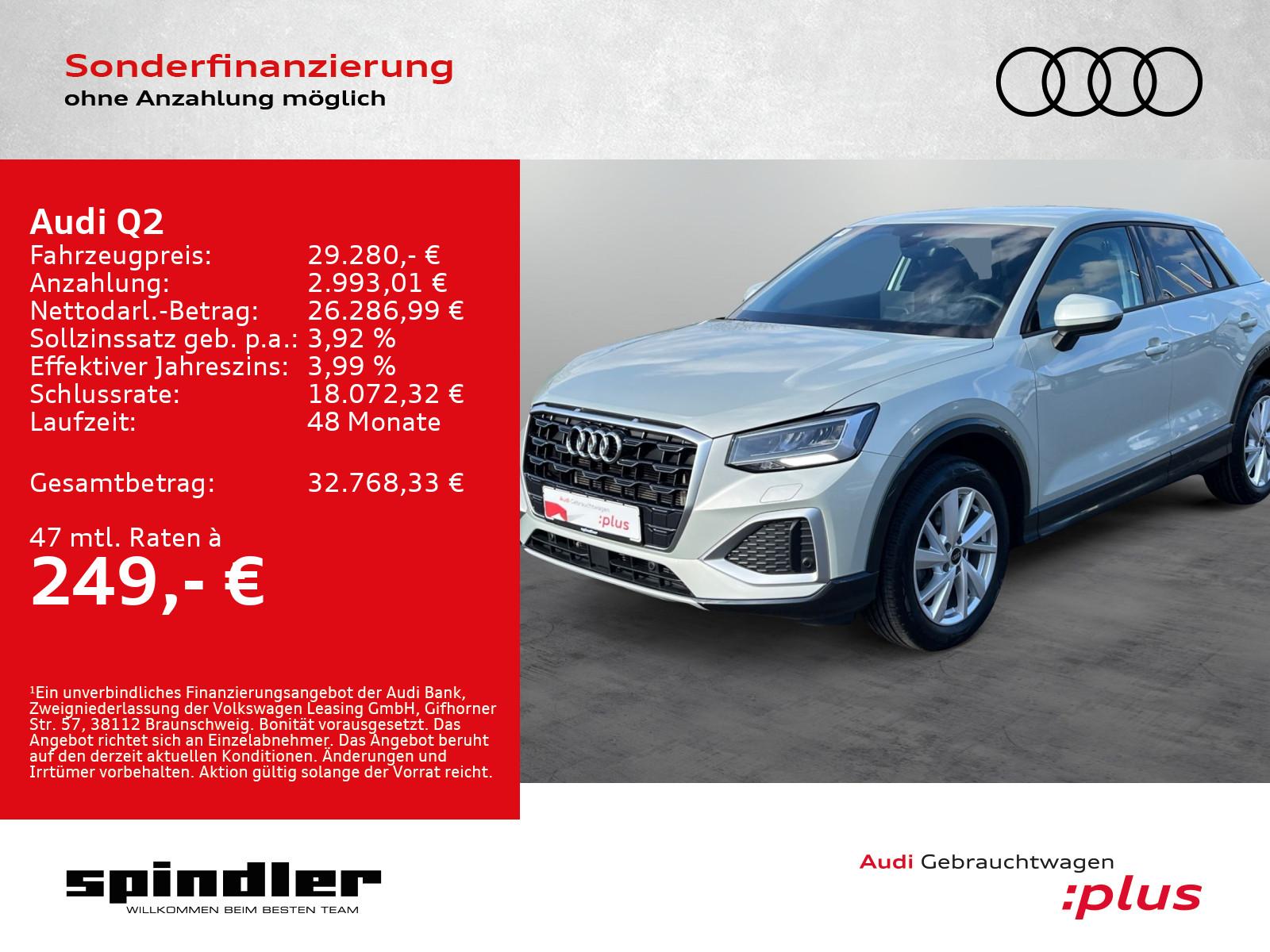 Audi Q2 advanced 35TFSI S-tronic/ MMI-Navi+, LED, RFK
