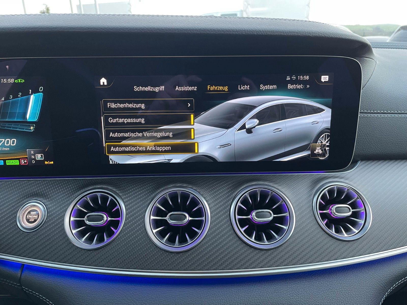 Fahrzeugabbildung Mercedes-Benz AMG GT 53 4M AirM+StdH+Burm3D+360°+PAGA+HUD