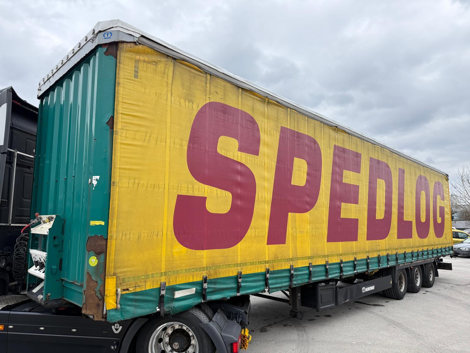 Krone  3Achs MEGA Staplerhalter Liftachse SAF TÜV07/26