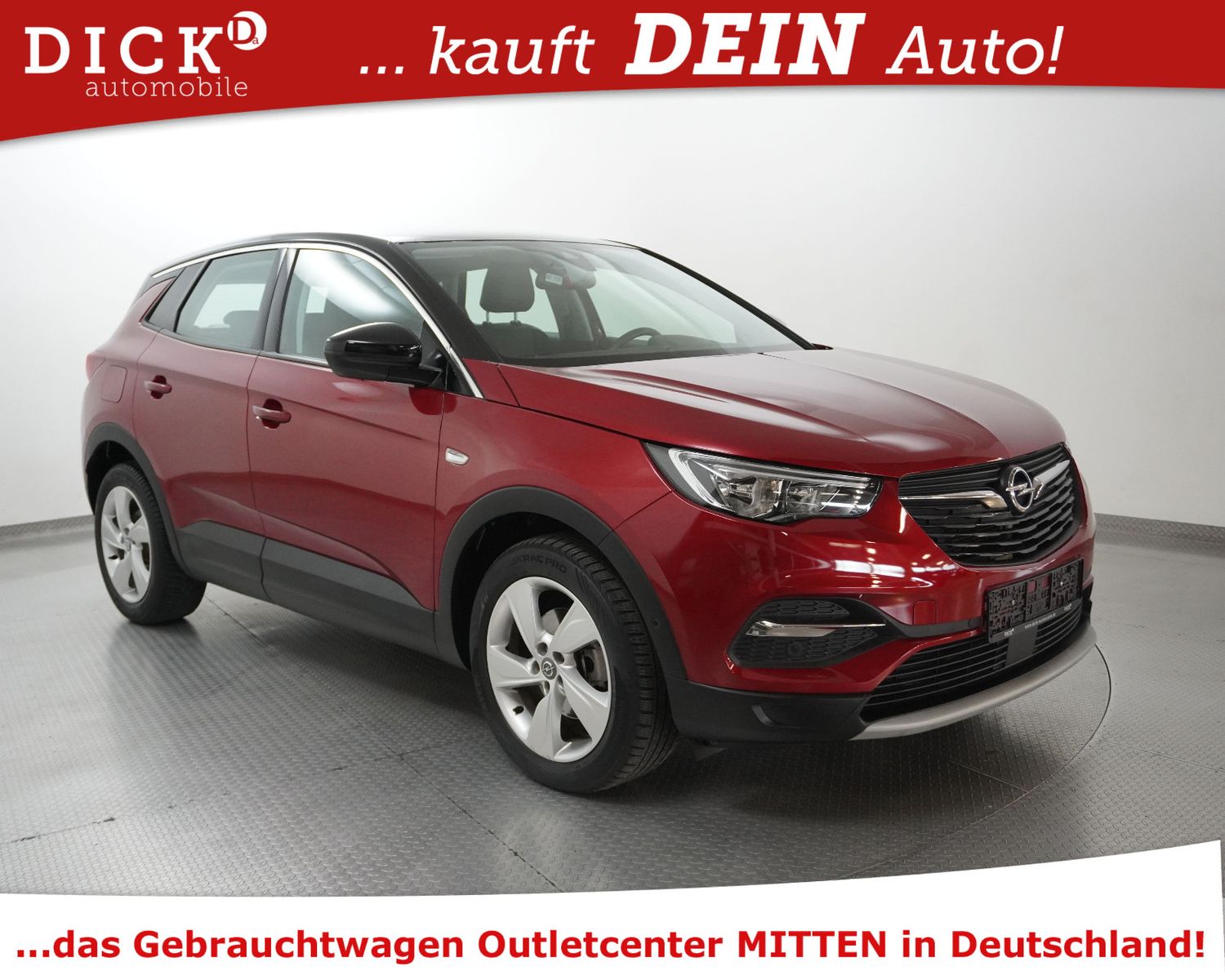 Fahrzeugabbildung Opel Grandland X 1.6 Aut Innov NAVI+KAM+LEDER+SHZ+AHK
