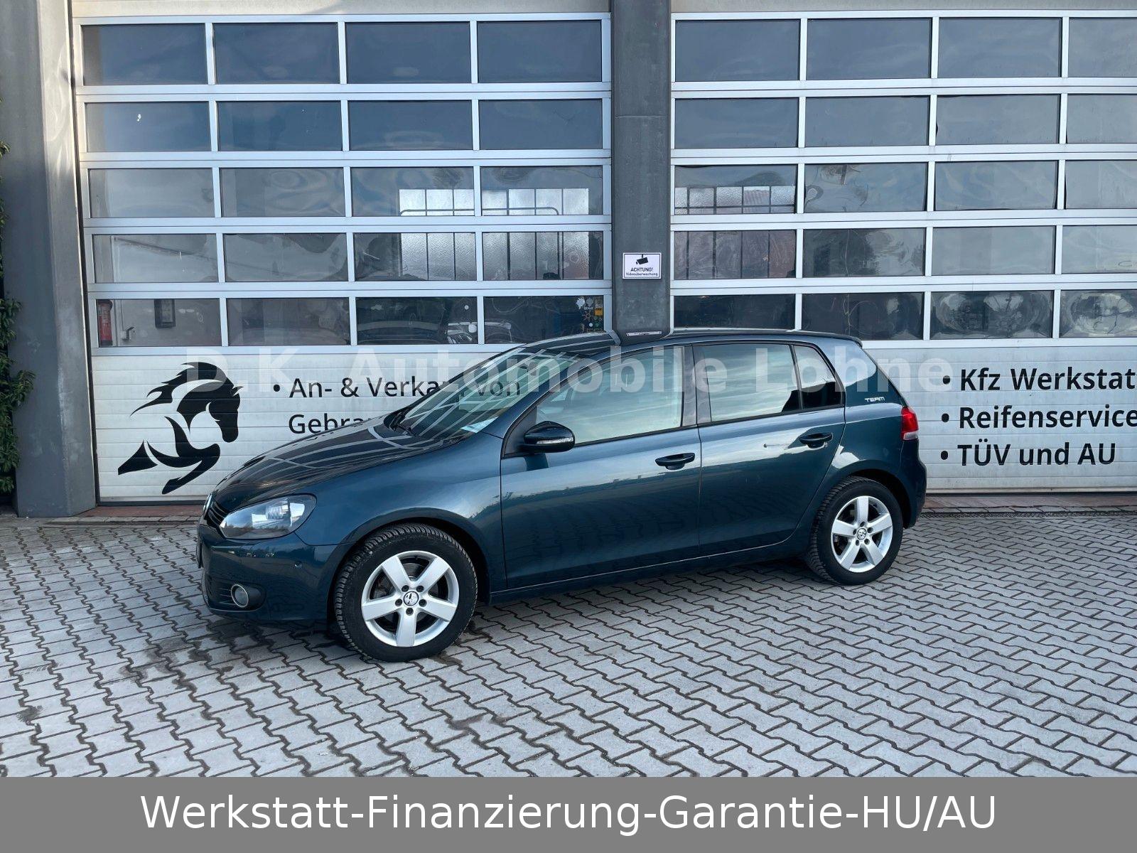 Volkswagen Golf VI Team KLIMA*SHZ*1.HAND*TEMP*TOP*