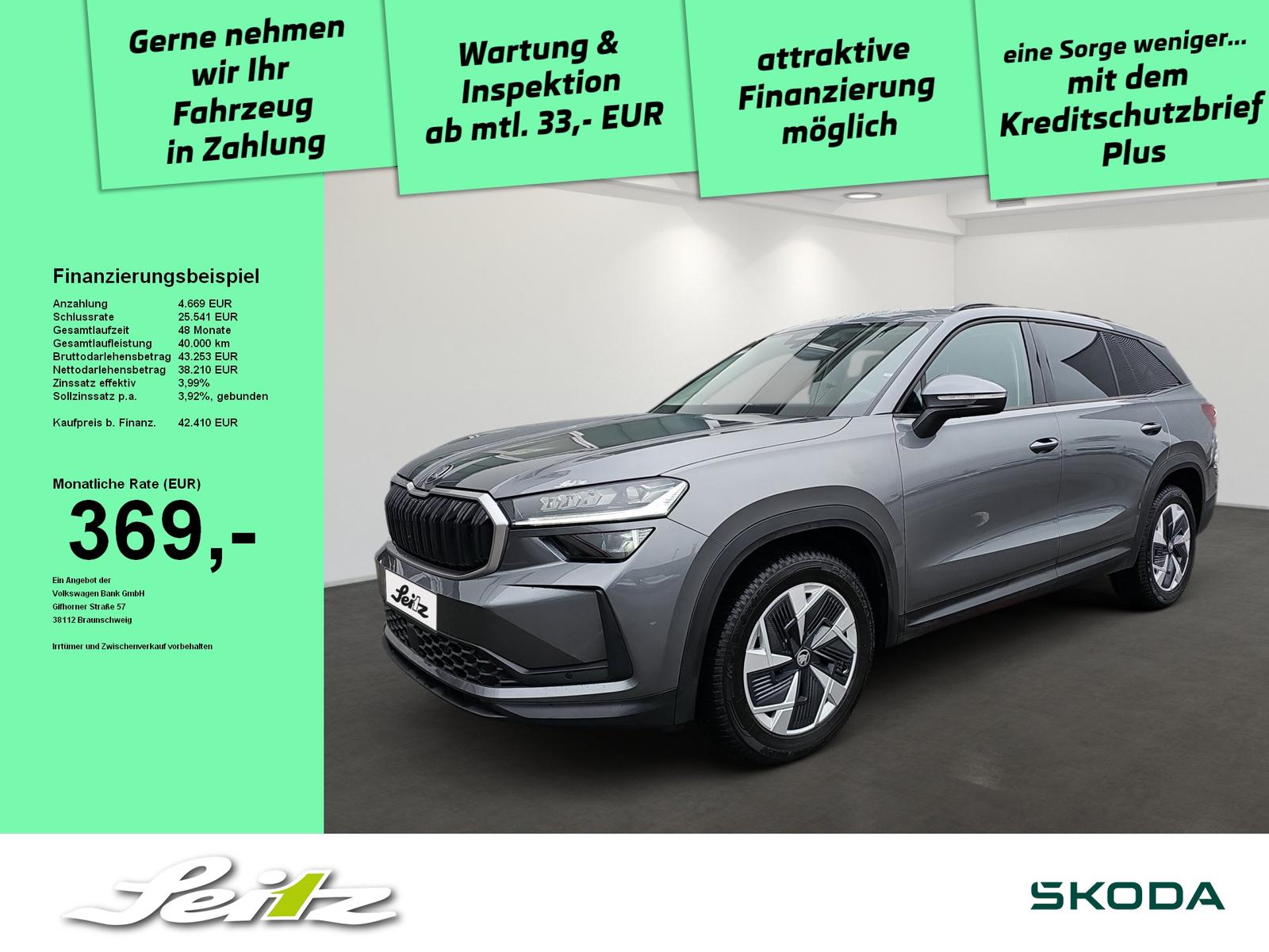 Skoda Kodiaq 2.0 TSI 4x4 Selection *7S*AHK*MATRIX*