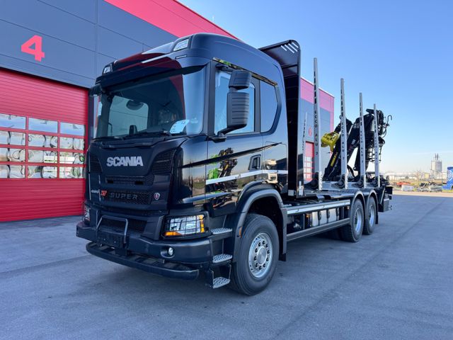 Scania 460 G  6x4 + Loglift