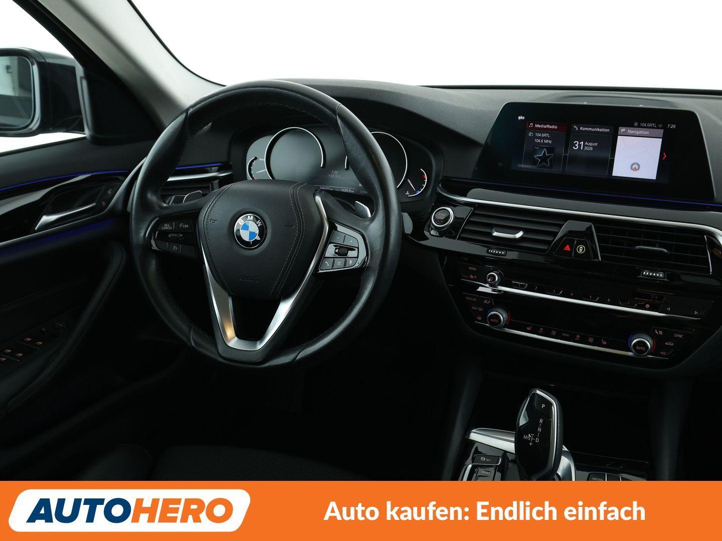 BMW 520 d xDrive Sport Line Aut.*NAVI*TEMPO*LED*CAM*, миниатюра 12