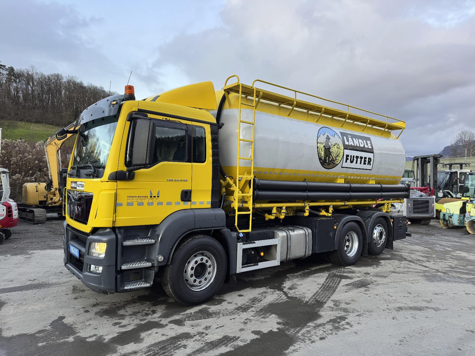 MAN TGS 26.440 Silo 5 Kammern Retarder Kompresor Top