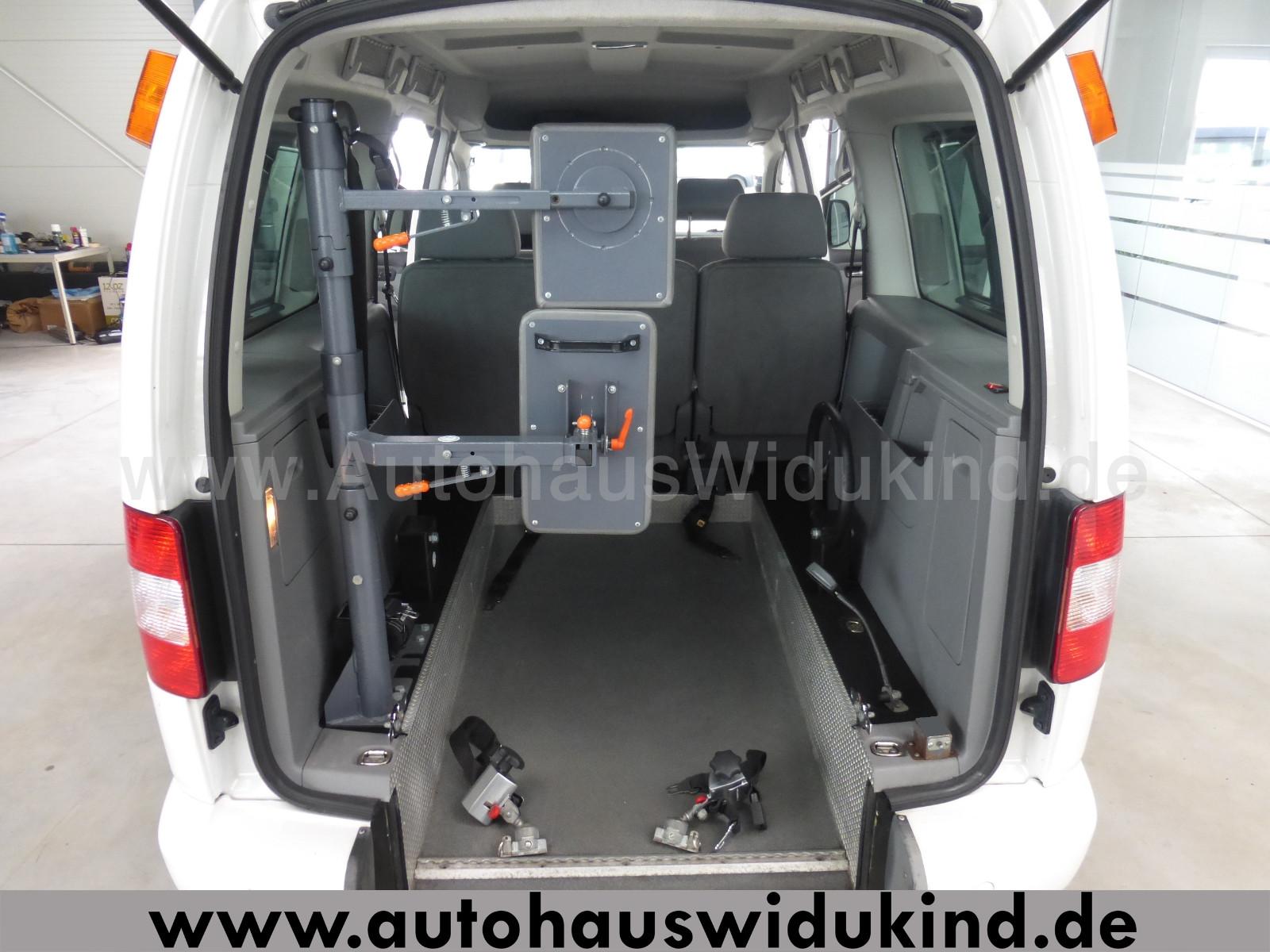 Volkswagen Caddy Maxi Behindert.Rampe Absenkbares Heck 1.Hd