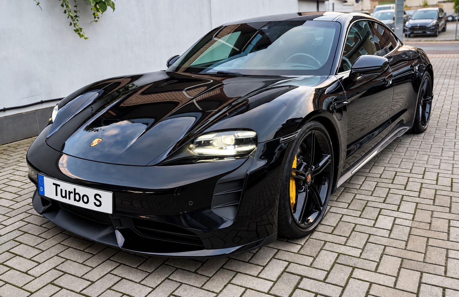 Porsche Taycan Turbo S  Voll Carbon Paket Beifahrer Disp