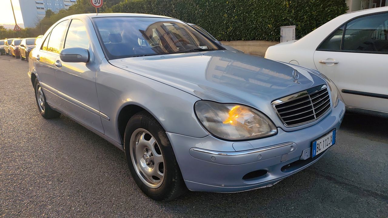 Mercedes S 430 1999, 4.3 benzīns, Automāts, Sedans, Zils — Latvijā