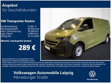 Volkswagen Transporter Kasten TDI 125kW Preisvorteil 9485€