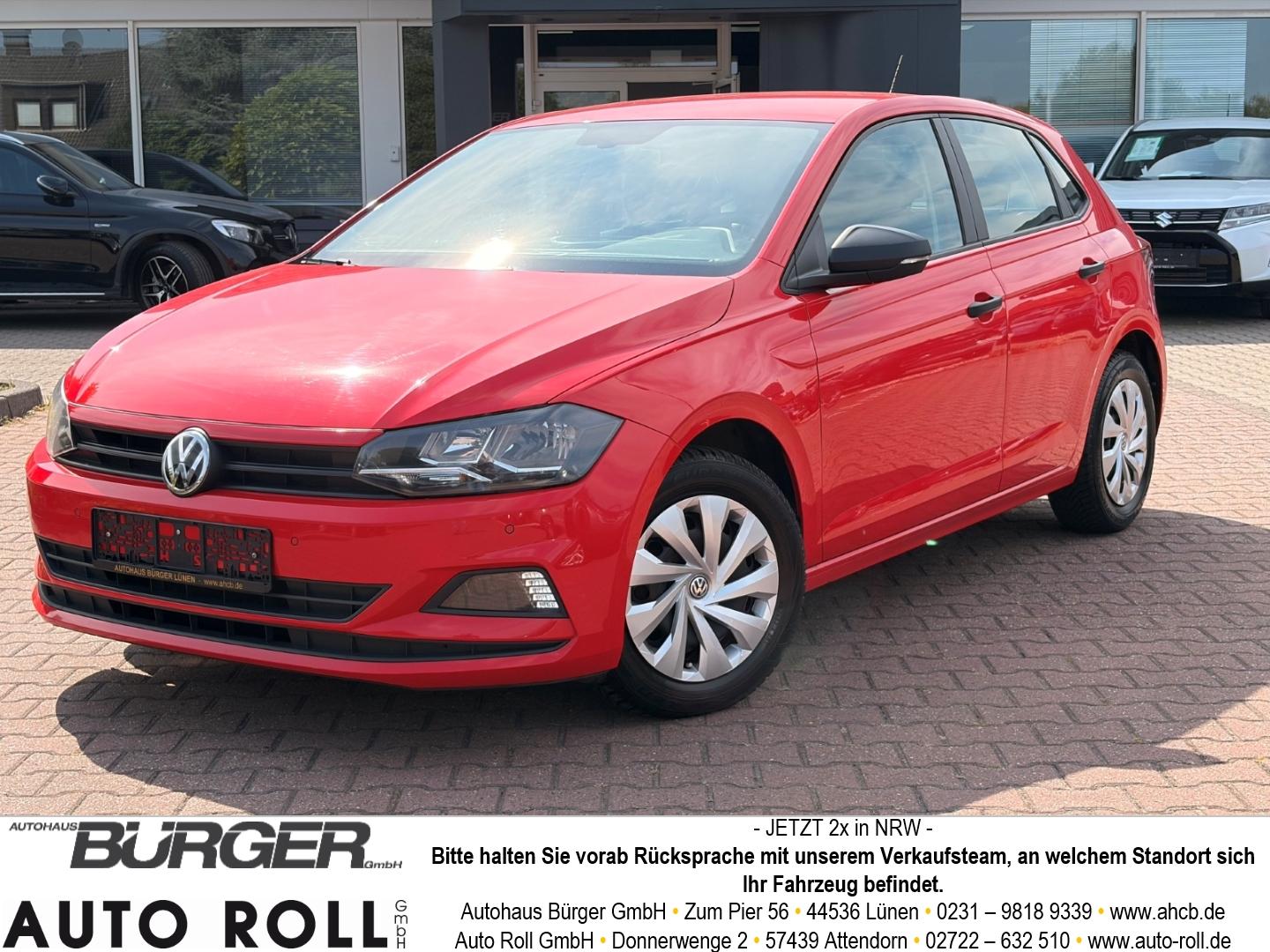 Volkswagen Polo VI Trendline 1.0 Klima CarPlay SItzHZG PDC 