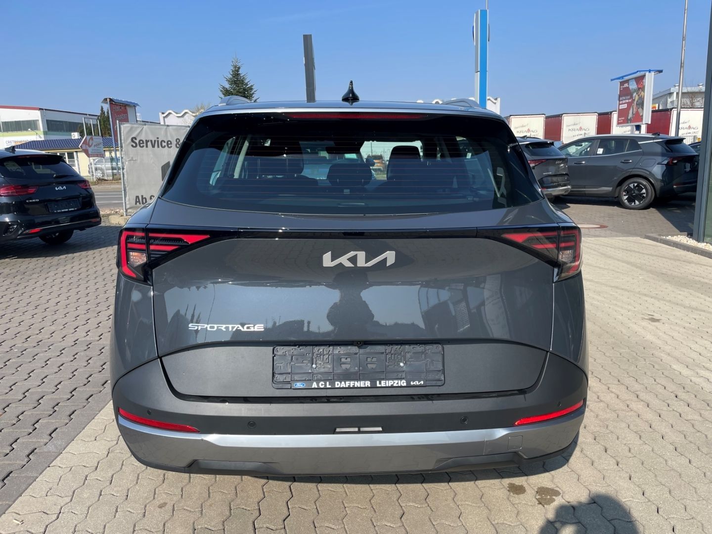 Fahrzeugabbildung Kia Sportage Vision PDC v&h SpurhaltAss Verkehrszeic