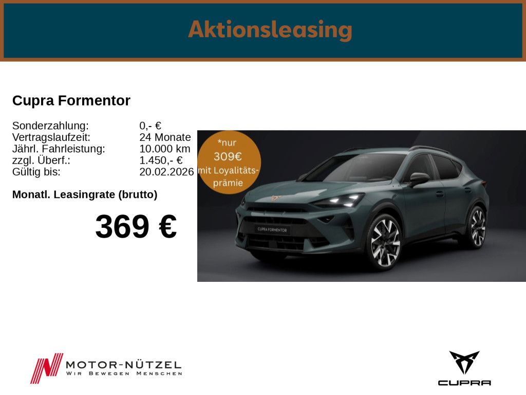 Formentor Besetellaktion für Privatkunden