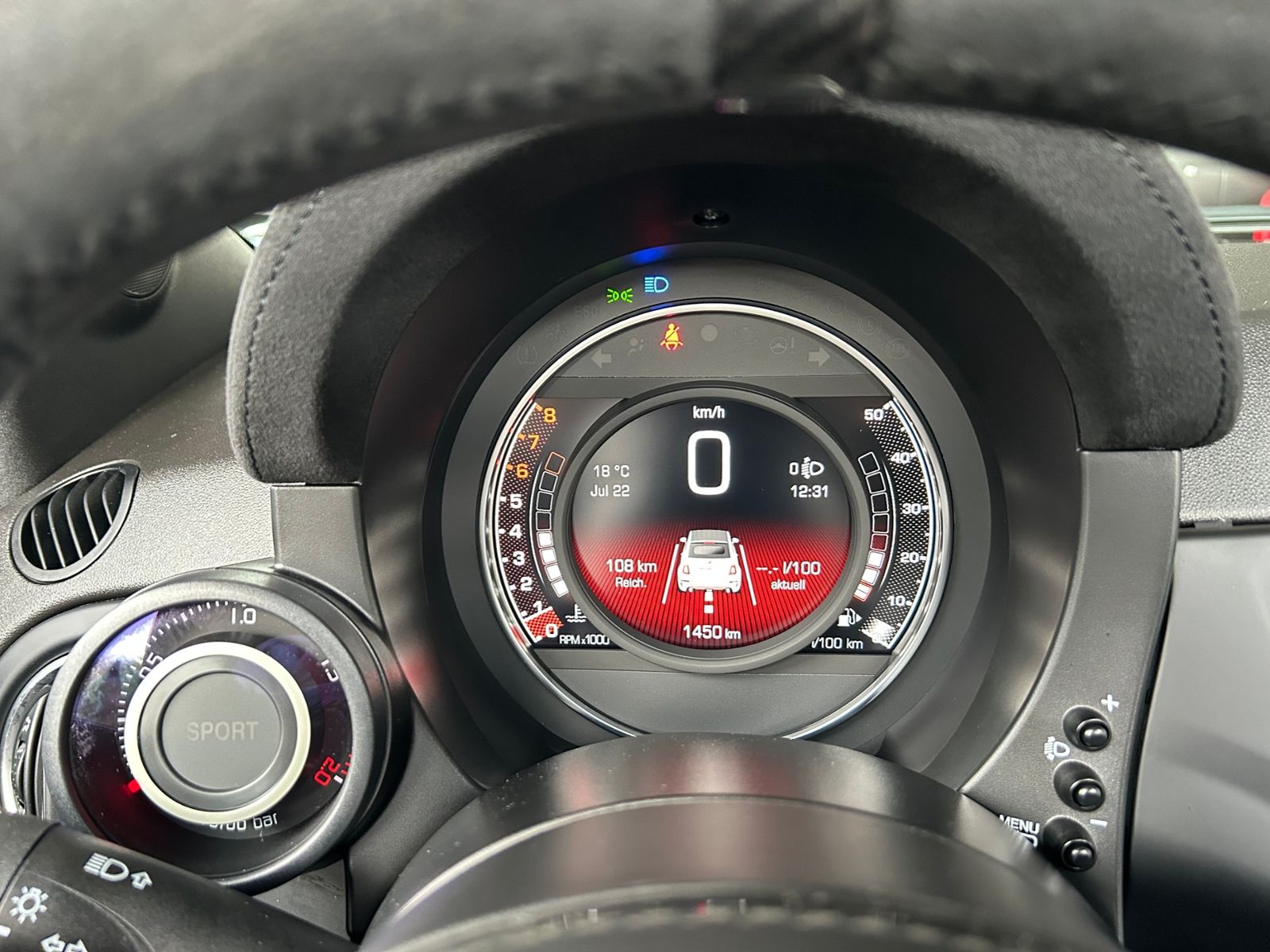 Fahrzeugabbildung Abarth 695 C KLIMA NAVI ALU 17 "  Nur  1450  km