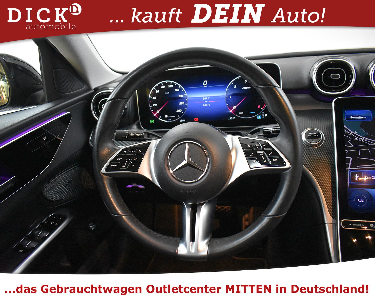MERCEDES-BENZ C200d T 9G 2X Avantg NIGHT+VIRTU+KAM+LED+ADVENC+ - Image 15
