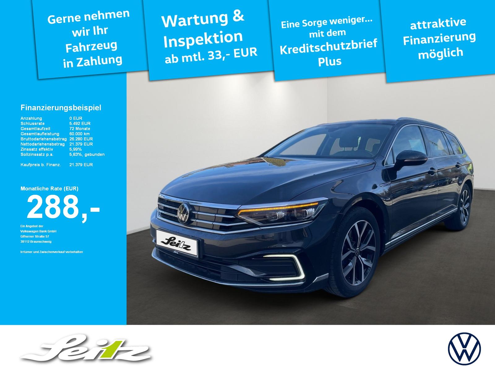 Volkswagen Passat Variant 1.4 TSI Hybrid GTE *AHK*MATRIX*KA
