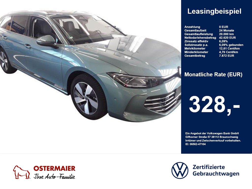Volkswagen Passat Variant ELEGANCE 1.5eTSI 177PS DSG HYBRID