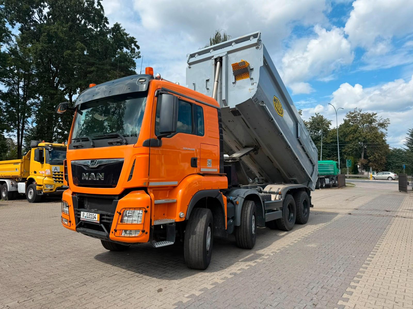 MAN TGS  41.500 8X4 EURO 6 Kipper Meiller MULDA