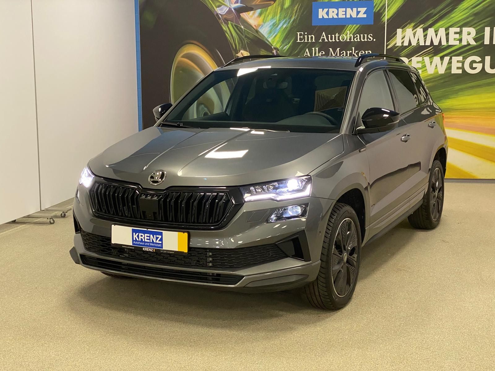 Fahrzeugabbildung SKODA Karoq 1.5 TSI SPORTLINE+5J GA+MATRIX+ACC+360+AHK