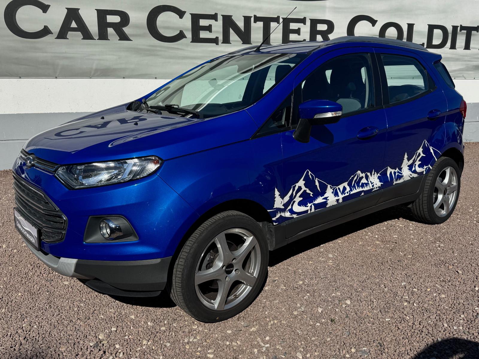 Ford EcoSport 2015 — rear view
