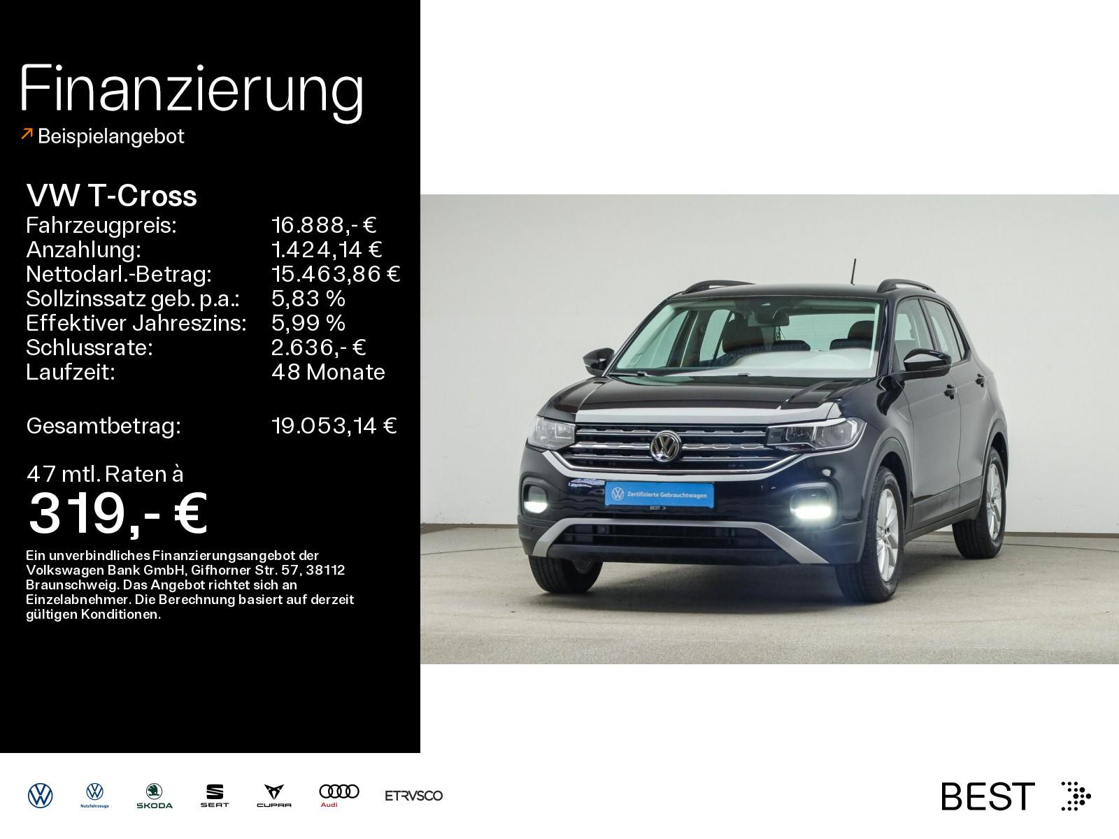 Volkswagen T-Cross Life 1.0 TSI Life, Navi, PDC, SHZ, миниатюра 27