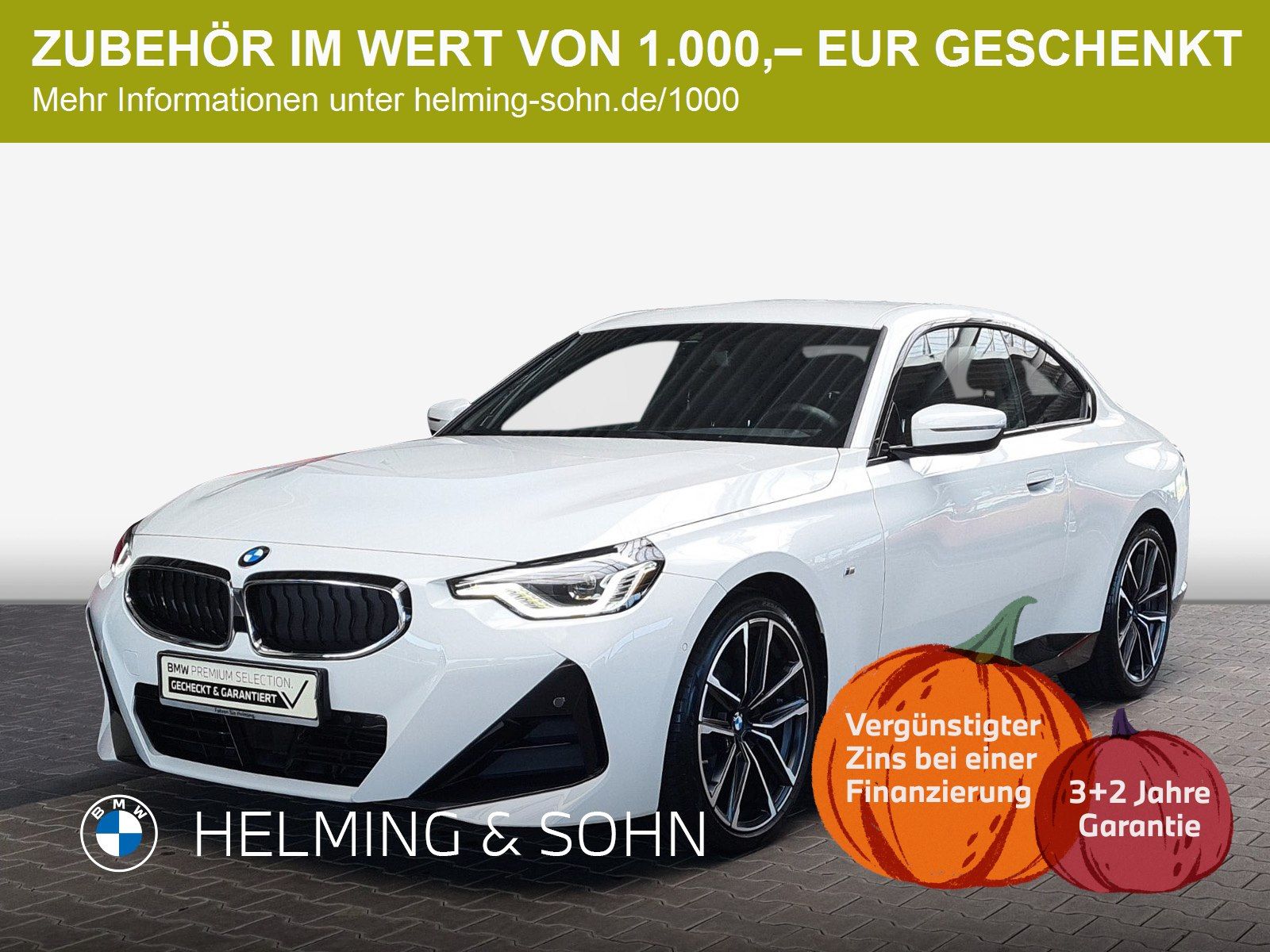 BMW 220d M-Sport LED HiFi DAB RFK Shz Komfortzg. uvm