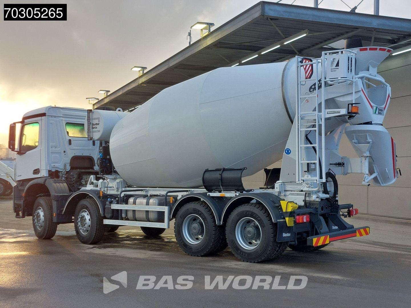 Mercedes-Benz Arocs 4142 8X4 NEW 12m3 Stetter Mixer Big-Axle S