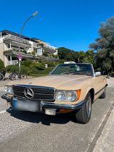 Mercedes-Benz MERCEDES BENZ 450 SL R107 Cabrio Beige - Mercedes-Benz 450 aus 1973: 450sl