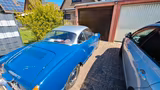 Volkswagen Karmann Ghia - blaue Volkswagen Karmann Ghia