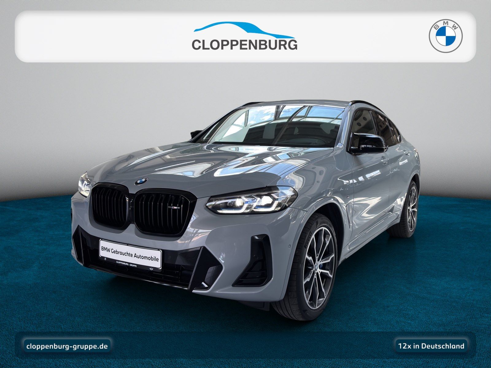 BMW X4 M40d Head-Up+AHK+Navi+360°+Laser+ACC+SiKlima